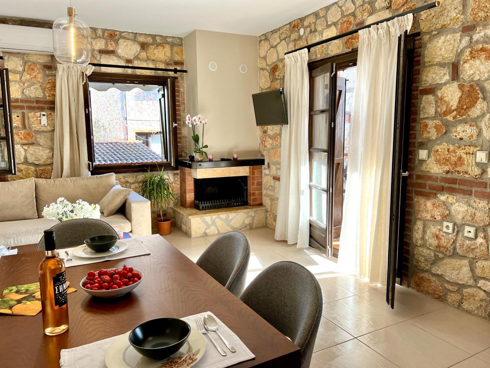 Penzion Boutique Stone House Psakoudia Exteriér fotografie