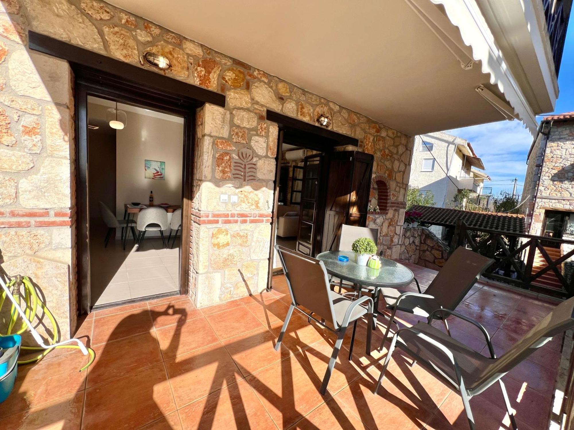 Penzion Boutique Stone House Psakoudia Exteriér fotografie