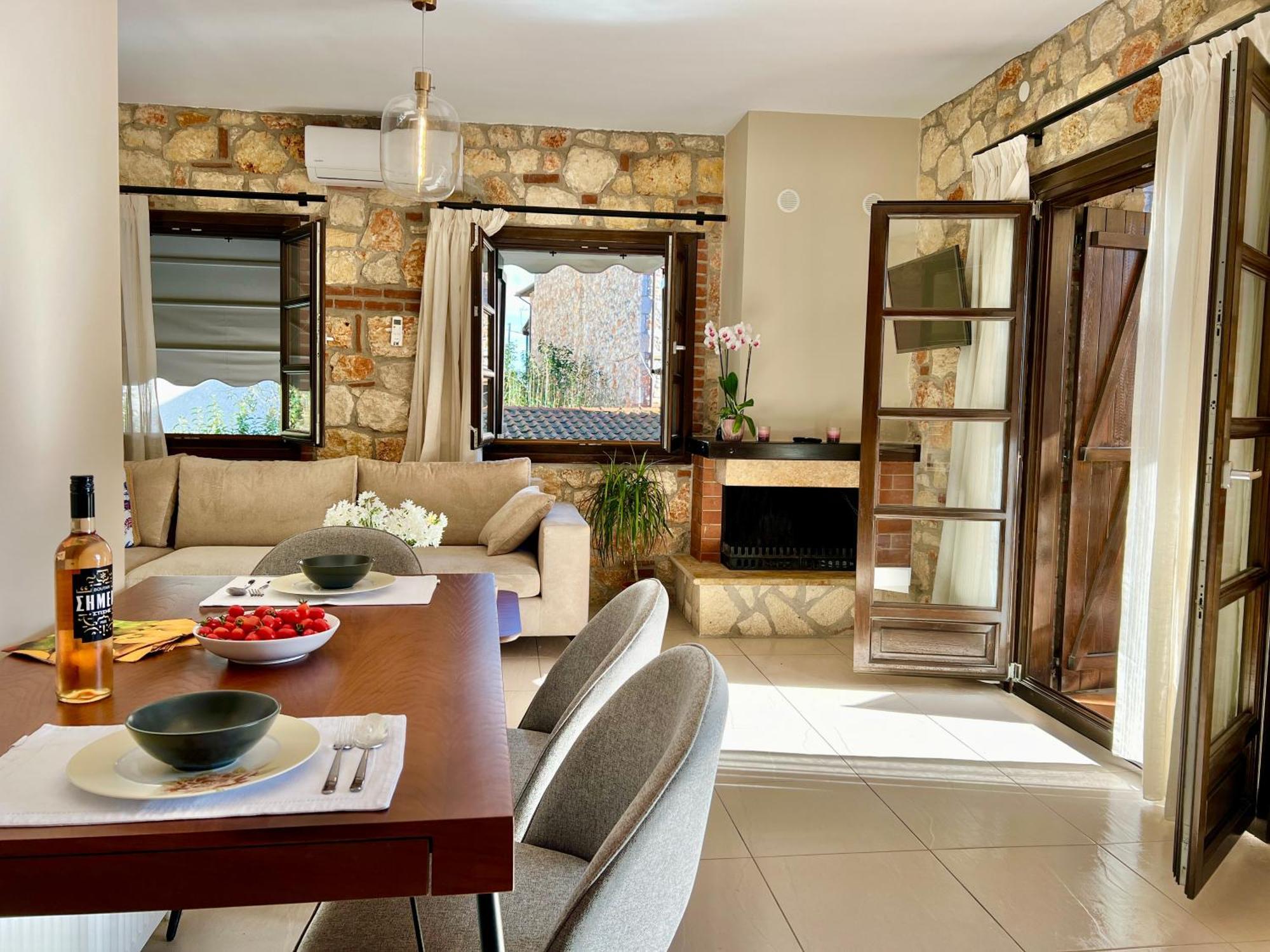 Penzion Boutique Stone House Psakoudia Exteriér fotografie