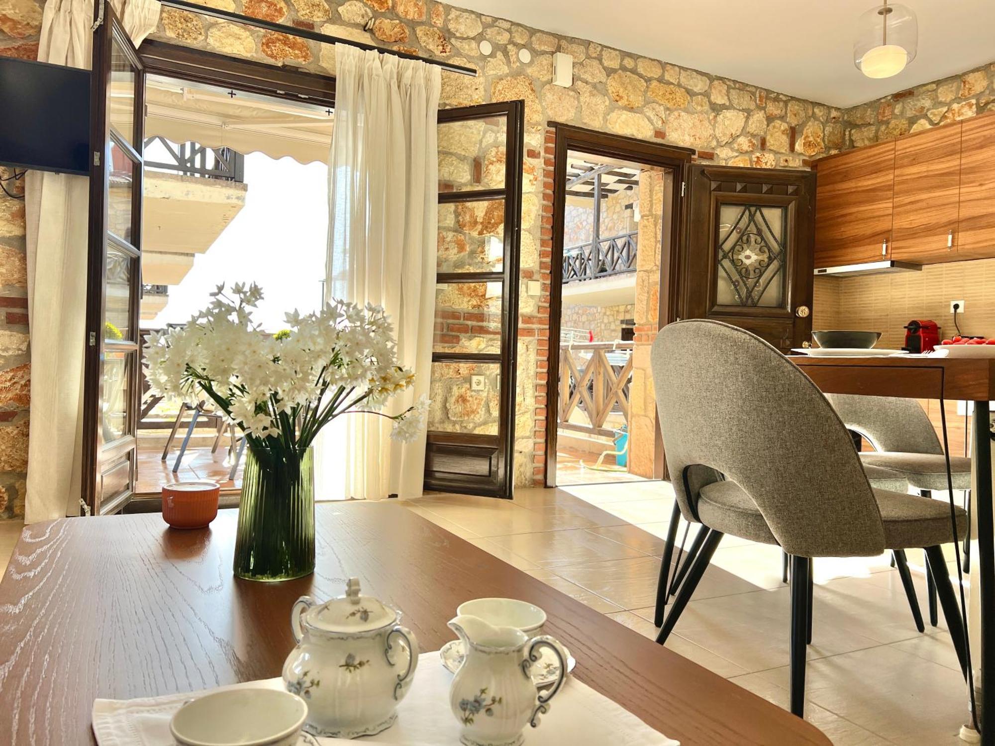Penzion Boutique Stone House Psakoudia Exteriér fotografie