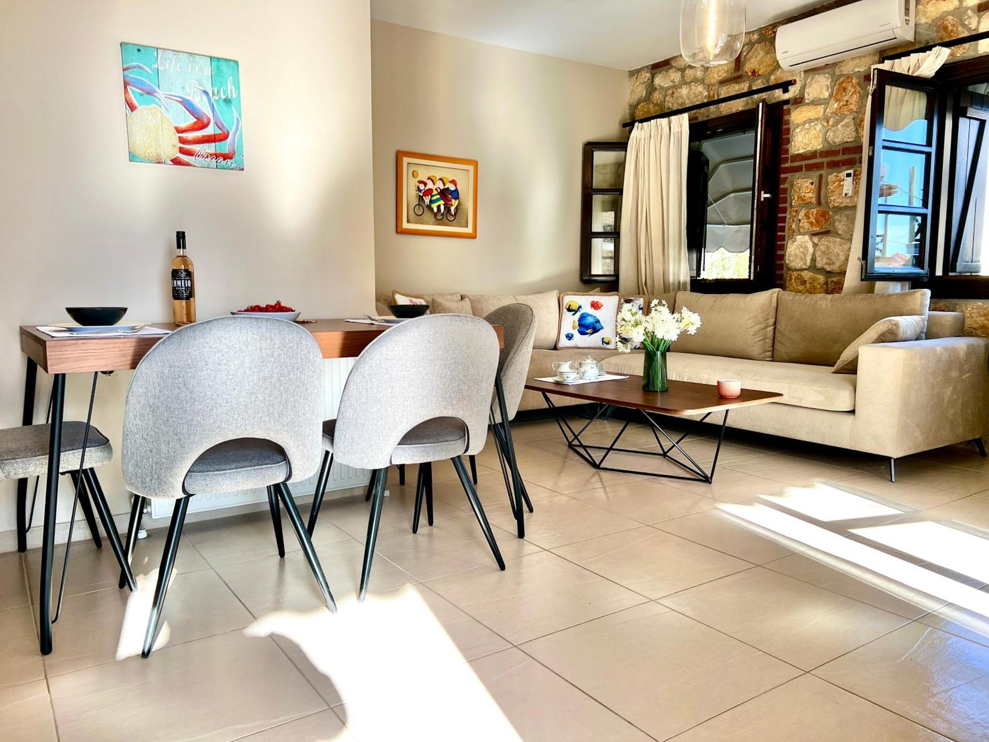 Penzion Boutique Stone House Psakoudia Exteriér fotografie